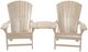 C.R. Plastics Beige Arm Table-2