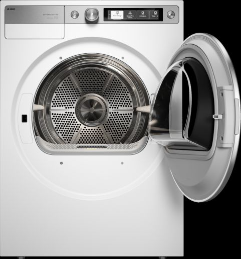 ASKO 7 Series 5.2 Cu. Ft. White Electric Dryer-1