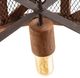 A & B Home Brown/Gray Chandelier-3