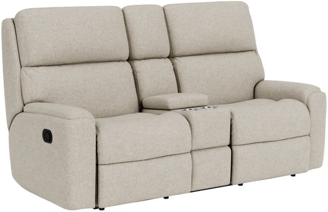 Flexsteel® Customizable Rio Manual Reclining Loveseat with Console-0