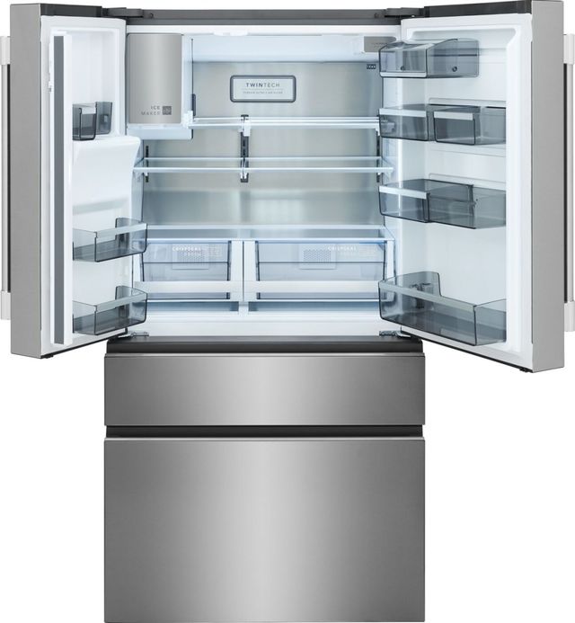 Frigidaire® Professional 36" 21.5 Cu. Ft. Smudge-Proof® Stainless Steel Counter Depth French Door Refrigerator-1