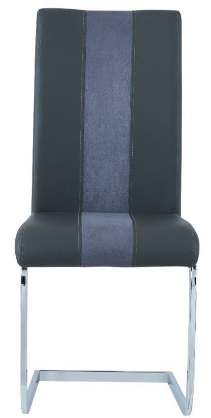 Global Furniture USA D915 3-Piece Gray Dining Chair Set-2