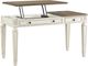 Signature Design by Ashley® Realyn 2-Piece Brown/White Office Desk-4