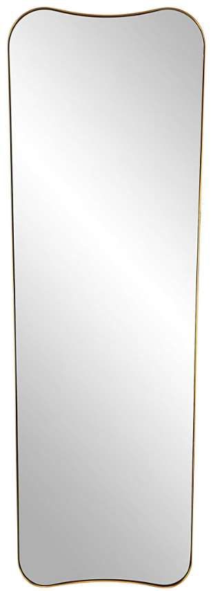 Uttermost® Belvoir Antique Brass Large Mirror-0
