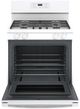 GE® 30" White Freestanding Gas Range-2
