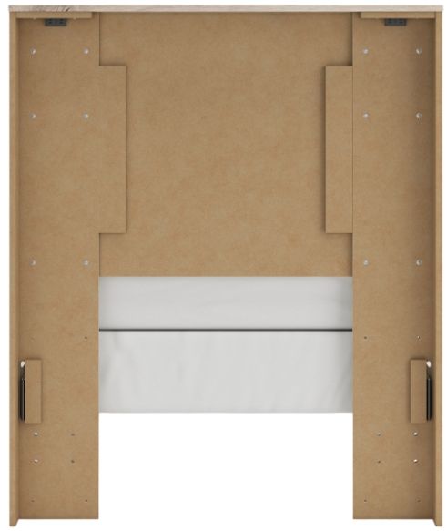Benchcraft® Lawroy Light Natural Twin Panel Bed-3