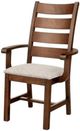 Handstone Saratoga Leg Arm Chair With Fabric Seat-1