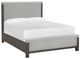 Magnussen Home® Plum Creek Elite Dove/Ravenwood Black Queen Upholstered Panel Bed-0