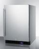 Summit® 4.7 Cu. Ft. Stainless Steel Upright Freezer-1