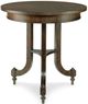 Century® Customizable Chelsea Club Cognac Swan Walk Lamp Table-0