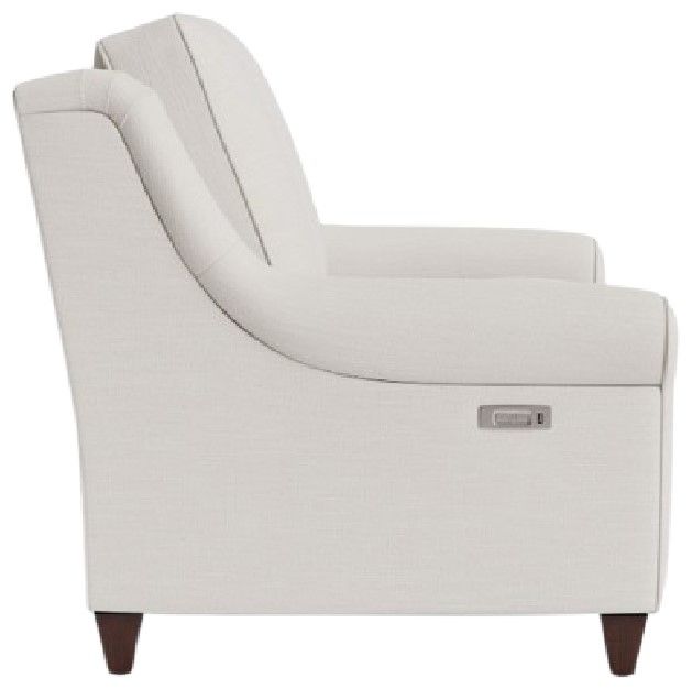 Bassett® Furniture Customizable Magnificent Motion 62" Roll Arm Reclining Loveseat-2