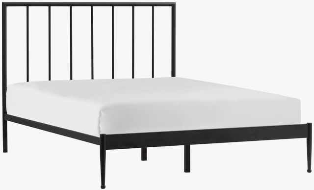 Intercon Matte Modern Queen Bed-2