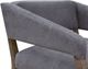 International Furniture Direct Murcia Iron Gray Armchair-1