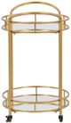 Signature Design by Ashley® Wynora Gold Bar Cart-1