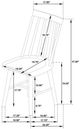 Coaster® Middleton 7-Piece Natural Dining Set-4