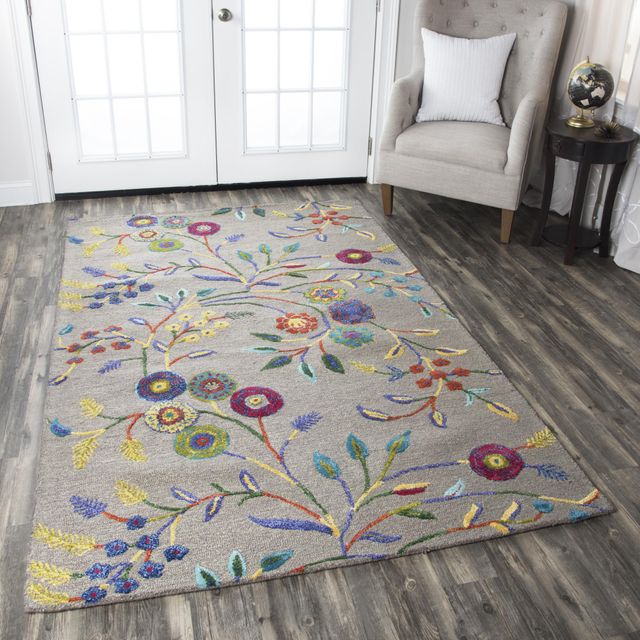 Rizzy Home Eden Harbor Multi 5' x 8' Rug-1