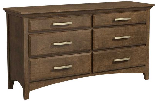 Country View Woodworking Windham 67" Low Dresser-0