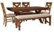 Powell® Kraven 6-Piece Dark Hazelnut Dining Set-0