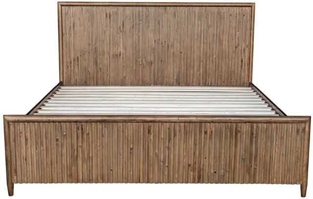 LH Home Britanica Brown Queen Panel Bed-2