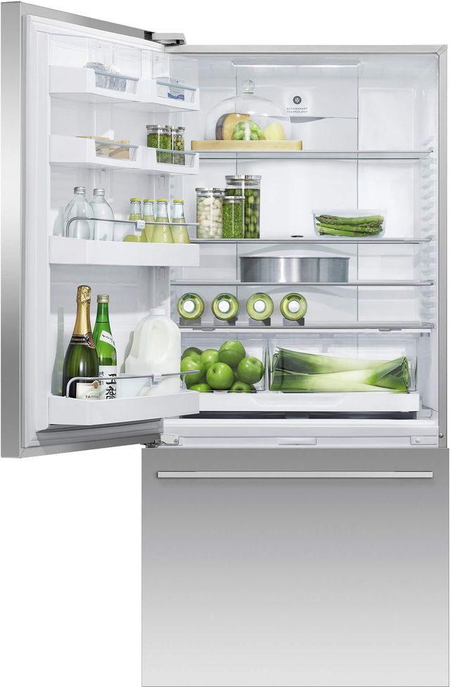 Fisher & Paykel Series 7 32 in. 17.1 Cu. Ft. Stainless Steel Bottom Freezer Refrigerator-1