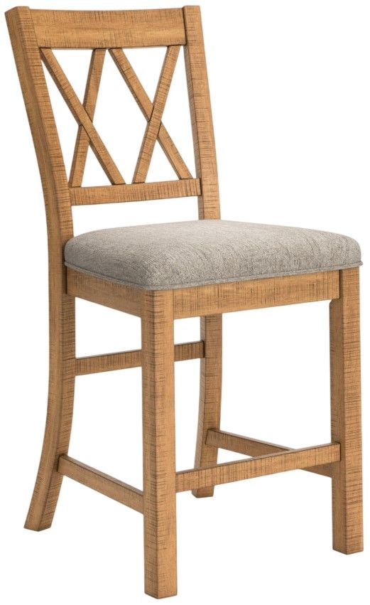 Signature Design by Ashley® Havonplane Brown Upholstered Bar Stool