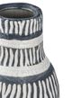 A & B Home Black/Tan Vase Short-2