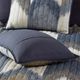 Olliix by INK+IVY 3 Piece Navy King/California King Alpine Printed Cotton Coverlet Set-4