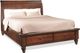 aspenhome® Cambridge Brown Cherry King Sleigh Storage Bed-0
