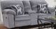 Affordable Furniture 1400 Kynance Gray Manual Reclining Loveseat-2