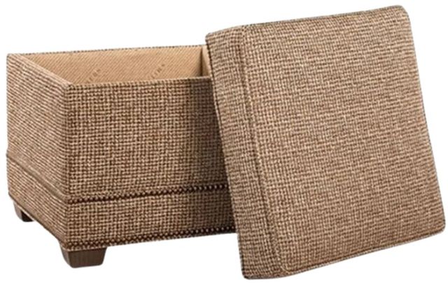 Smith Brothers Customizable 884 Storage Ottoman-1