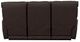 La-Z-Boy® Cassian Walnut Leather Manual Wall Reclining Sofa-4