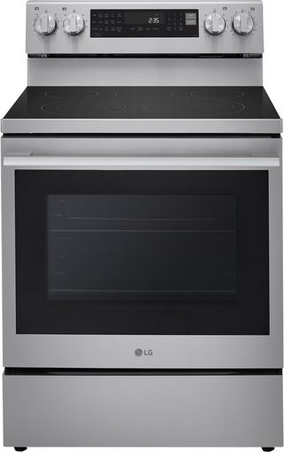 LG 30" PrintProof® Stainless Steel Freestanding Electric Range with ProBake Convection®