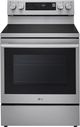 LG 30" PrintProof® Stainless Steel Freestanding Electric Range with ProBake Convection®-0