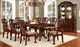 Furniture of America® Elana 2-Piece Brown Cherry Dining Side Chair Set-3