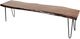 Jofran Inc. Natures Edge Chestnut 70'' Dining Bench-3