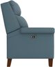 Best® Home Furnishings Customizable Prima Leather Power Tilt Headrest High Leg Recliner with Dark Walnut Legs-2