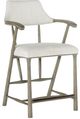 Hooker® Furniture Linville Falls Stack Rock Mink/Remington Porcelain Counter Stool-0