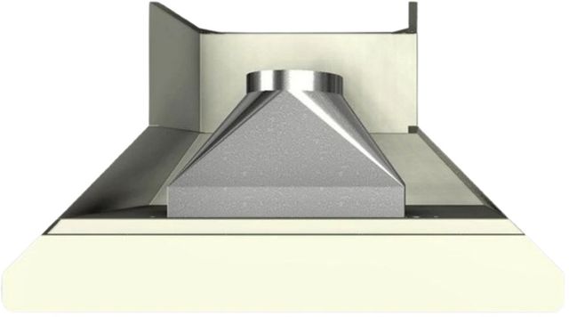 Vent-A-Hood® Premier Magic Lung® 66" Biscuit Wall Mounted Range Hood-2