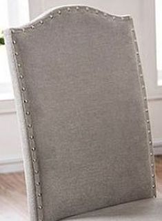 Furniture of America® Daniella 2-Piece Gray Side Chair Set-3