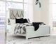 Signature Design by Ashley® Lindenfield 5-Piece Silver Queen Upholstered Panel Bed Set-4