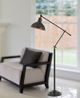 Cal® Lighting & Accessories Dark Bronze Floor Lamp-2