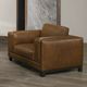 New Classic® Home Furnishings Sayer Leather Brown Chair-1