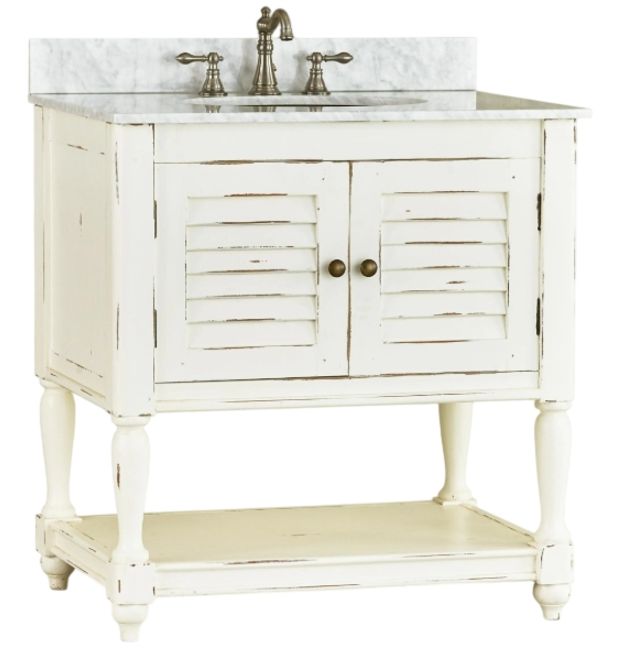 Bramble Customizable Cottage Guest Vanity-0