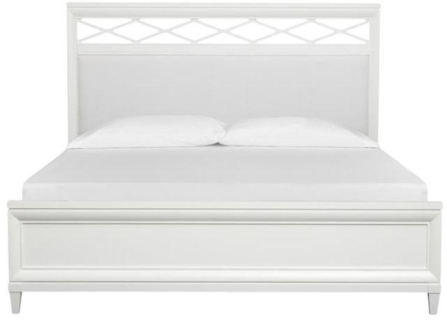 Magnussen Home® Springhouse Whisper White Queen Upholstered Panel Headboard-2