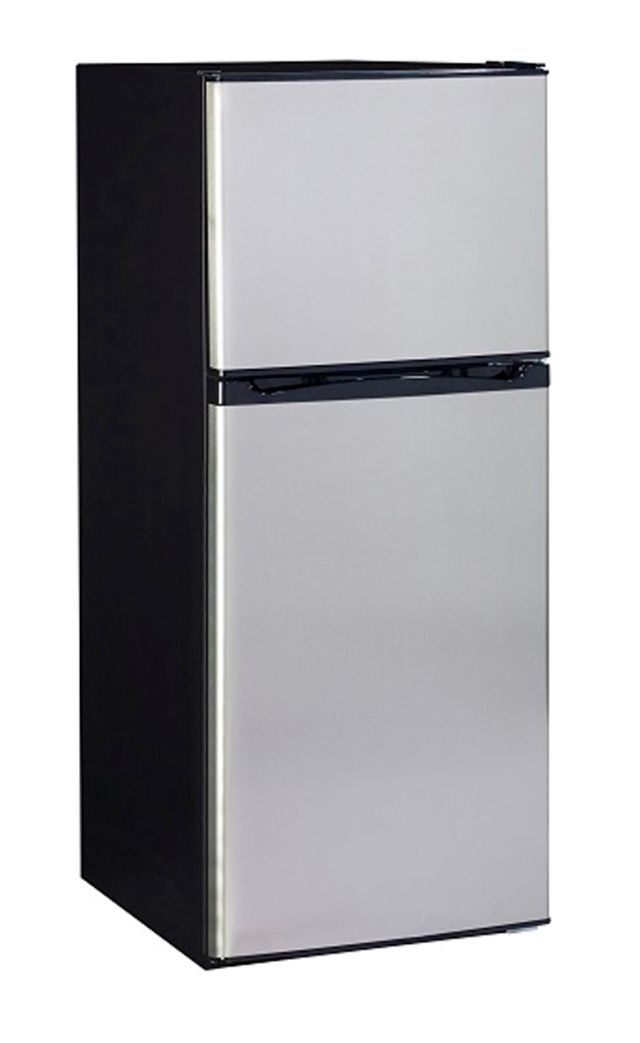Moffat® 11.6 Cu. Ft. Stainless Steel Top Freezer Compact Refrigerator-2