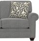 Corinthian Furniture Autum Dolphin Loveseat-1