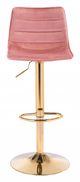 Zuo® Prima Pink & Gold Bar Chair-1