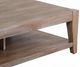 Sunny Designs™ Durango Weathered Square Brown Cocktail Table-3