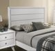 Furniture of America® Dortmund White Eastern King Panel Bed-1