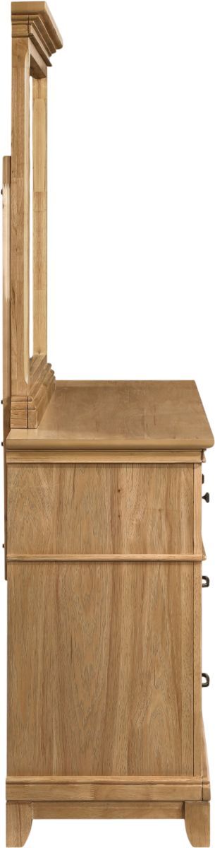 New Classic® Home Furnishings Sunstone Honey Dresser and Mirror-3